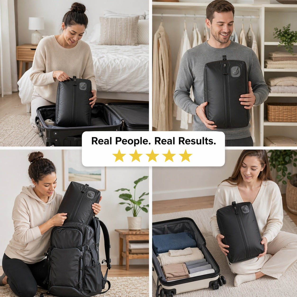 AutoPress Bag - No Pump Needed